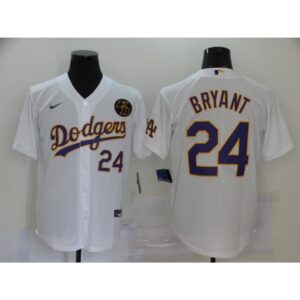 68639ad05e9dd_1 Men's Los Angeles Dodgers #24 Kobe Bryant White 2020 KB Patch Cool Base Stitched Jersey