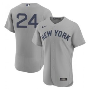 68639b06e8c59_1 Men's New York Yankees #24 Gary Sanchez 2021 Grey Field of Dreams Flex Base Stitched Baseball Jersey