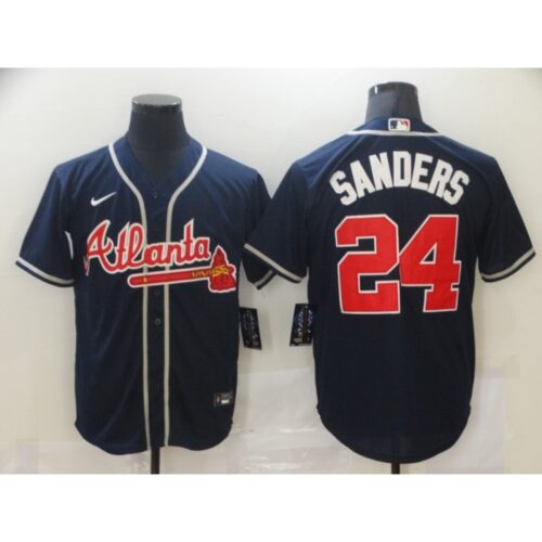 68639c4c3732d_1 Men's Atlanta Braves #24 Deion Sanders Navy Stitched MLB Jersey