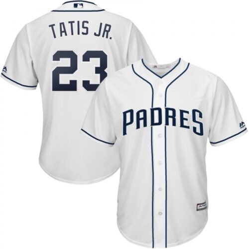 68639e85a59d2_1 Men's San Diego Padres #23 Fernando Tatis Jr. White Cool Base Stitched MLB Jersey