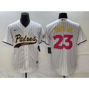 68639e977e684_1 Men's San Diego Padres #23 Fernando Tatis Jr. White Cool Base Stitched Baseball Jersey