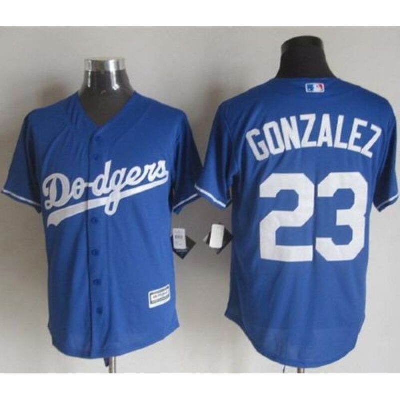 68639eb20a97b_1 Dodgers #23 Adrian Gonzalez Blue New Cool Base Stitched MLB Jersey
