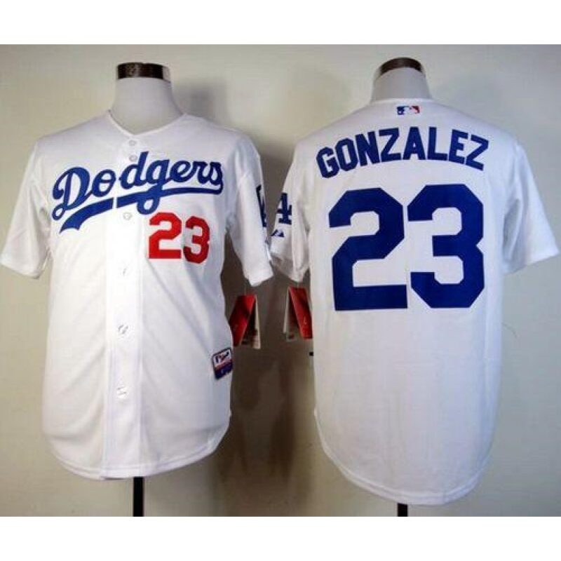 68639edd072dc_1 Dodgers #23 Adrian Gonzalez White Cool Base Stitched MLB Jersey