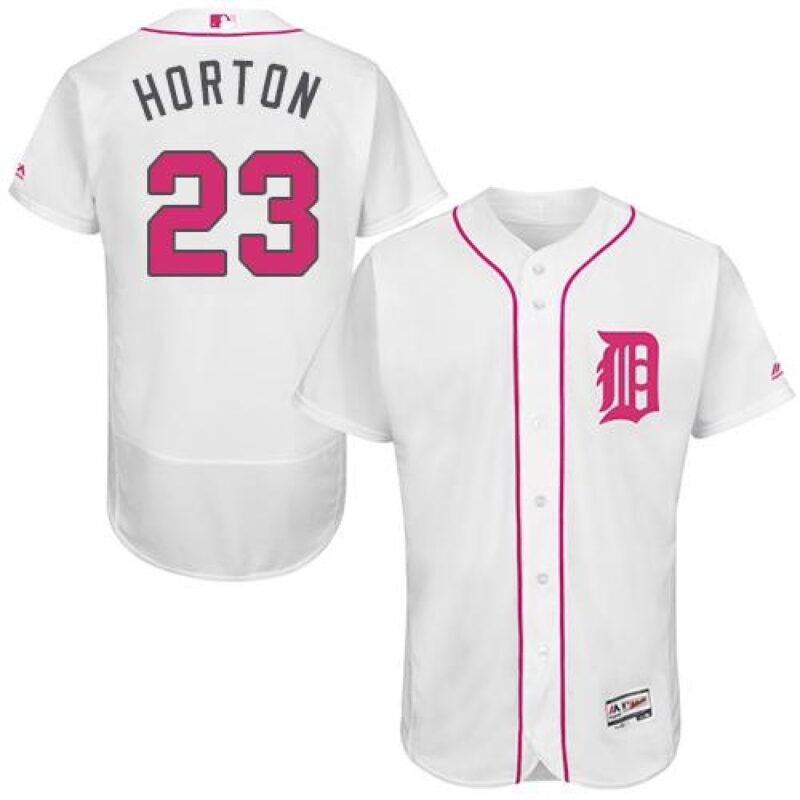 6863a03a81549_1 Tigers #23 Willie Horton White Flexbase Authentic Collection 2016 Mother's Day Stitched MLB Jersey