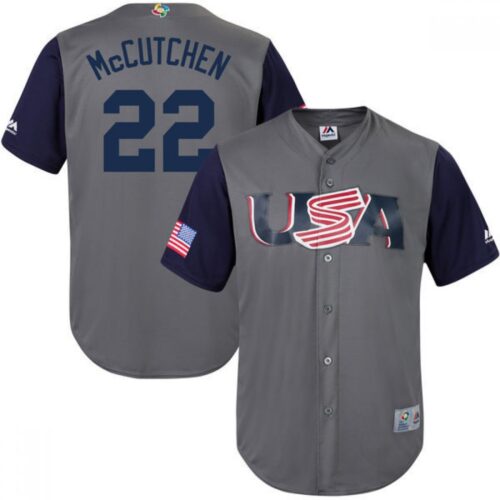6863a25808a04_1 Men's USA Baseball #22 Andrew McCutchen Gray 2017 World Baseball Classic Stitched WBC Jersey