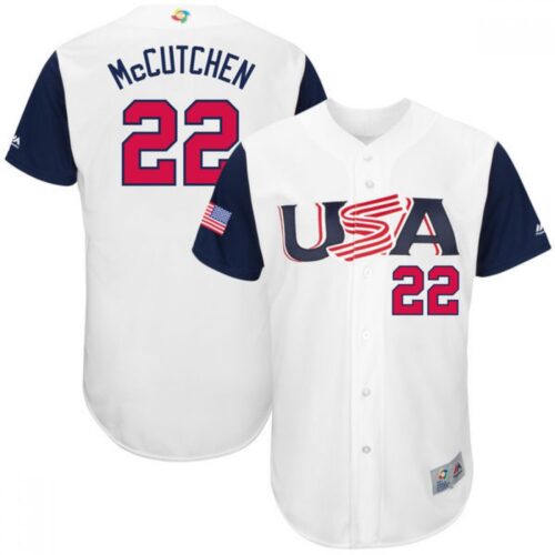 6863a25bc2062_1 Men's USA Baseball #22 Andrew McCutchen White 2017 World Baseball Classic Stitched WBC Jersey