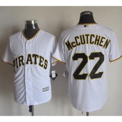 6863a3813e028_1 Pirates #22 Andrew McCutchen White New Cool Base Stitched MLB Jersey