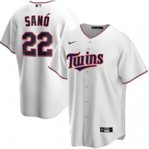 6863a3b416359_1 Men's Minnesota Twins #22 Miguel Sano White Cool Base Stitched Jersey