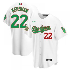 6863a4fc617ac_1 Men's Los Angeles Dodgers #22 Clayton Kershaw White Green Mexico 2020 World Series Stitched Jersey