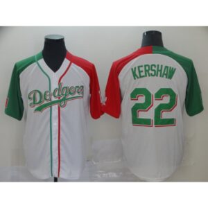 6863a504b81e7_1 Men's Los Angeles Dodgers #22 Clayton Kershaw Mexican Heritage Culture Night MLB Jersey