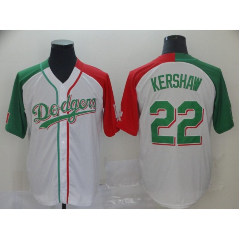 6863a504b81e7_1 Men's Los Angeles Dodgers #22 Clayton Kershaw Mexican Heritage Culture Night MLB Jersey