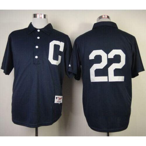 6863a62c7b3a4_1 indians #22 Jason Kipnis Navy Blue 1902 Turn Back The Clock Stitched MLB Jersey