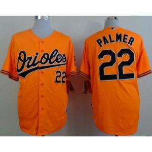 6863a6ca655aa_1 Orioles #22 Jim Palmer Orange Cool Base Stitched MLB Jersey