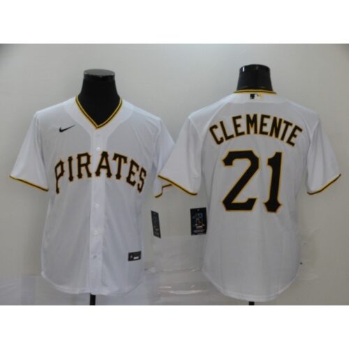 6863a76fcc3e2_1 Men's Pittsburgh Pirates #21 Roberto Clemente White Cool Base Stitched MLB Jersey