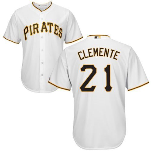 6863a7c72b994_1 Pirates #21 Roberto Clemente White New Cool Base Stitched MLB Jersey
