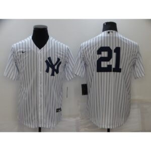 6863a7daab45b_1 Men's New York Yankees #21 Paul O'Neill White Cool Base Stitched Baseball Jersey