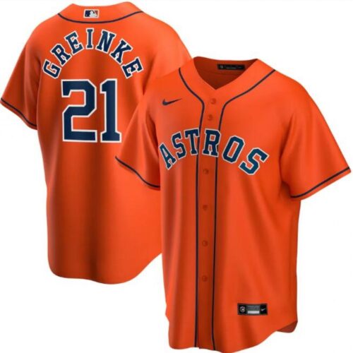 6863a88b796a3_1 Men's Houston Astros #21 Zack Greinke Orange Cool Base Stitched Jersey