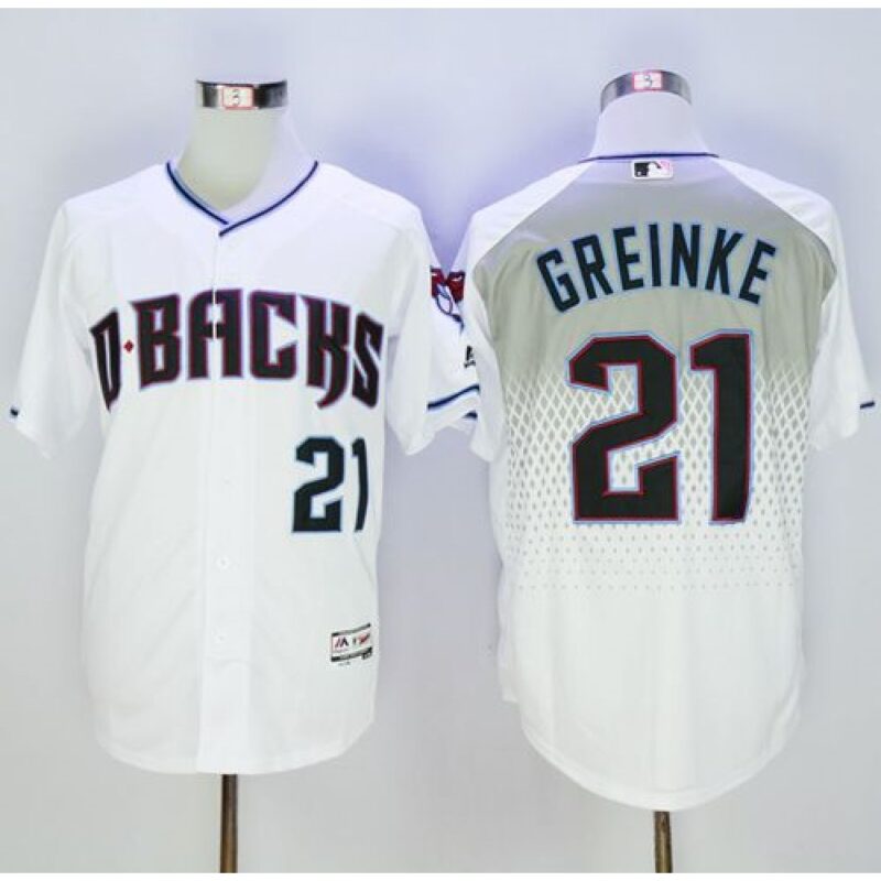 6863a9b6c2a30_1 Diamondbacks #21 Zack Greinke White/Capri New Cool Base Stitched MLB Jersey