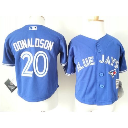 6863aae40b752_1 Toddler Blue Jays #20 Josh Donaldson Blue Cool Base Stitched MLB Jersey