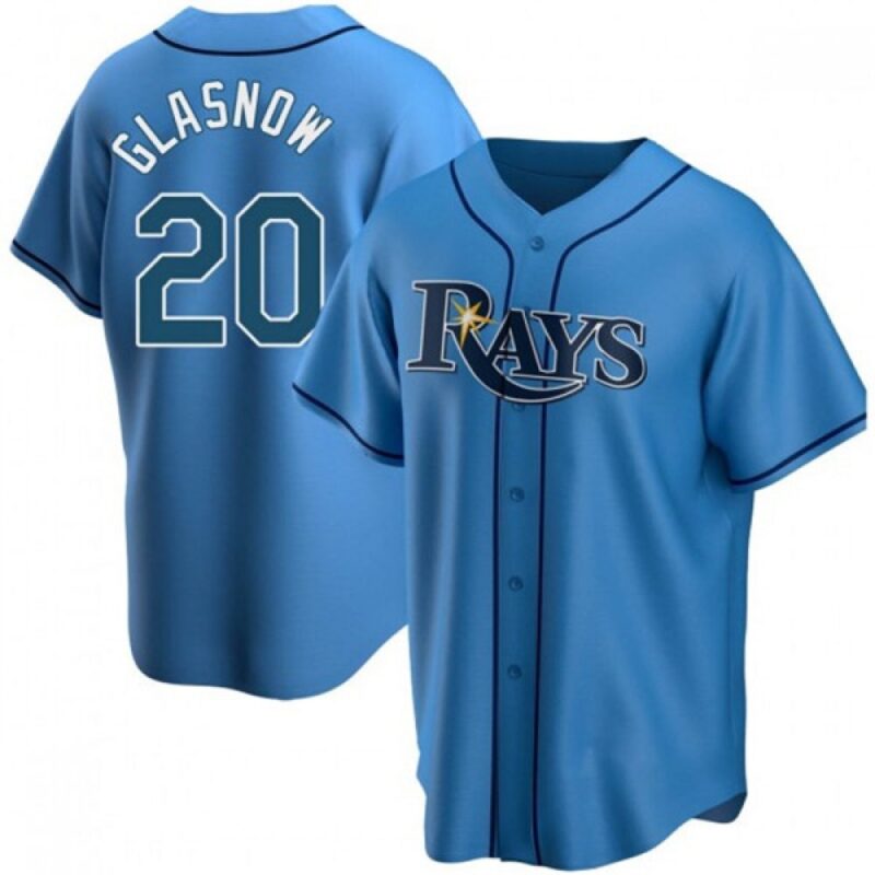 6863ab049352a_1 Men's Tampa Bay Rays #20 Tyler Glasnow Blue Cool Base Stitched Baseball Jersey