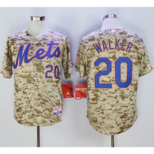 6863ab79194fd_1 Mets #20 Neil Walker Camo Alternate Cool Base Stitched MLB Jersey