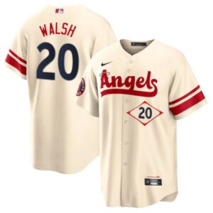 6863abdb3b232_1 Men's Los Angeles Angels #20 Jared Walsh 2022 Cream City Connect Cool Base Stitched Jersey