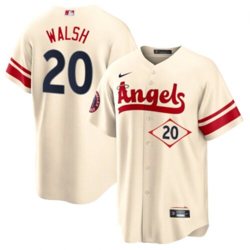 6863abdb3b232_1 Men's Los Angeles Angels #20 Jared Walsh 2022 Cream City Connect Cool Base Stitched Jersey