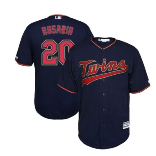 6863abe28175b_1 Men's Minnesota Twins #20 Eddie Rosario Navy Cool Base Stitched MLB Jersey
