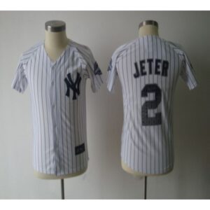 6863ac9775e33_1 Yankees #2 Derek Jeter White Stitched Special Edition w/3000 Hits Patch Youth MLB Jersey
