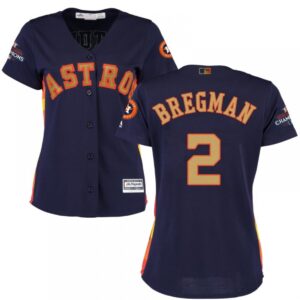 6863acae3edc5_1 Women's Houston Astros #2 Alex Bregman Navy 2018 Orange Program Cool Base Stitched MLB Jersey