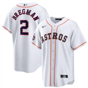 6863acf6b2ca5_1 Youth Houston Astros #2 Alex Bregman White 2022 World Series Champions Home Stitched BaseballJersey
