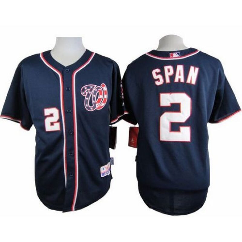 6863ad05eb9d5_1 Nationals #2 Denard Span Navy Blue Cool Base Stitched MLB Jersey