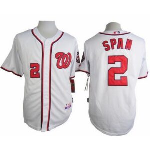 6863ad0d5a921_1 Nationals #2 Denard Span White Cool Base Stitched MLB Jersey
