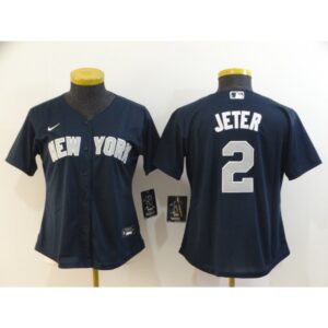 6863ad41cc678_1 Women's New York Yankees #2 Derek Jeter Navy Cool Base Stitched MLB Jersey(Run Small)