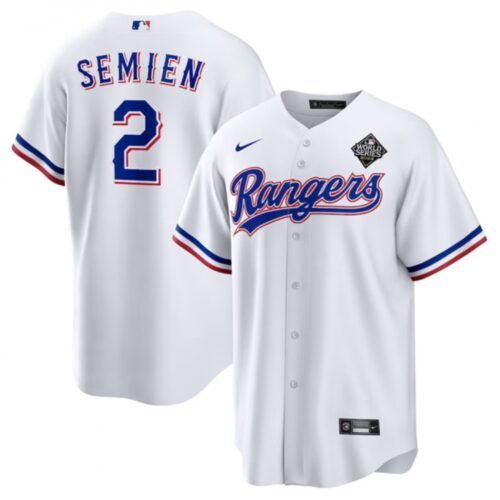 6863ad99650ad_1 Men's Texas Rangers #2 Marcus Semien 2023 White World Series Stitched Baseball Jersey