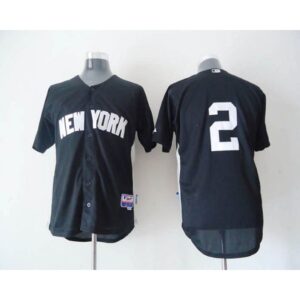 6863ade431e4a_1 Yankees #2 Derek Jeter Black 2011 Road Cool Base BP Stitched MLB Jersey