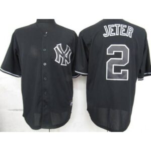 6863adeaf3cc4_1 Yankees #2 Derek Jeter Black Fashion Stitched MLB Jersey