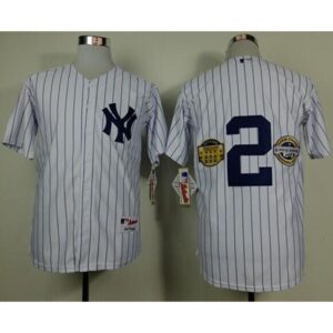 6863ae309956d_1 Yankees #2 Derek Jeter White W/Commemorative Final Season & inaugural Season & Retirement Patch Stitched MLB Jersey