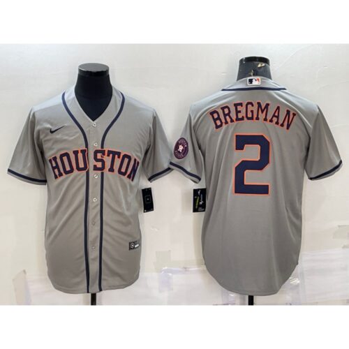 6863ae8698b48_1 Men's Houston Astros #2 Alex Bregman Grey With Patch Cool Base Stitched Jersey