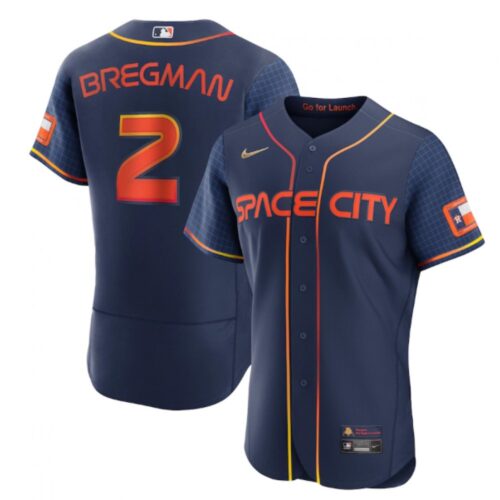 6863aeb5c7184_1 Men's Houston Astros #2 Alex Bregman 2022 Navy City Connect Flex Base Stitched Baseball Jersey