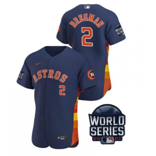 6863aec075ddb_1 Men's Houston Astros #2 Alex Bregman 2021 Navy World Series Flex Base Stitched Baseball Jersey