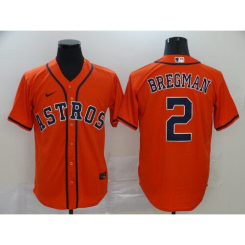 6863aecab18f6_1 Men's Houston Astros #2 Alex Bregman Orange Cool Base Stitched MLB Jersey