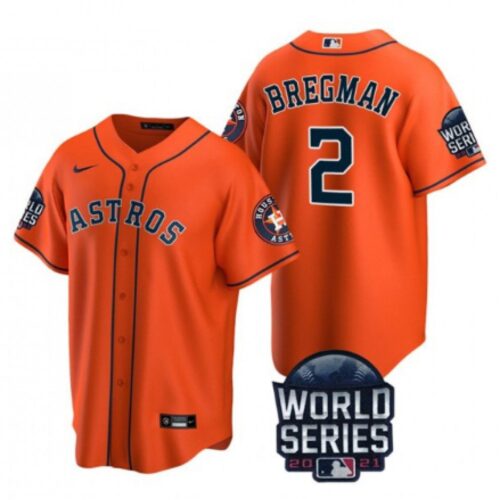 6863aefeaf4df_1 Men's Houston Astros #2 Alex Bregman 2021 Orange World Series Cool Base Stitched Baseball Jersey