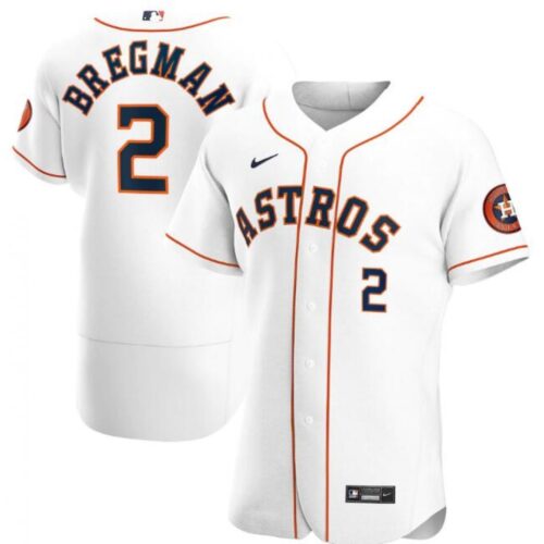 6863af0d66e5c_1 Men's Houston Astros #2 Alex Bregman White Flex Base Stitched Jersey