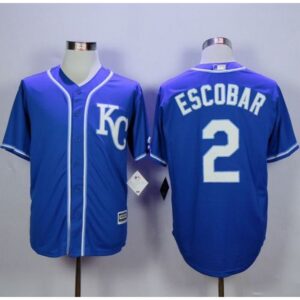 6863b0134a524_1 Royals #2 Alcides Escobar Blue Alternate 2 New Cool Base Stitched MLB Jersey