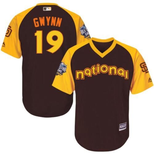 6863b0c447383_1 Padres #19 Tony Gwynn Brown 2016 All-Star National League Stitched Youth MLB Jersey