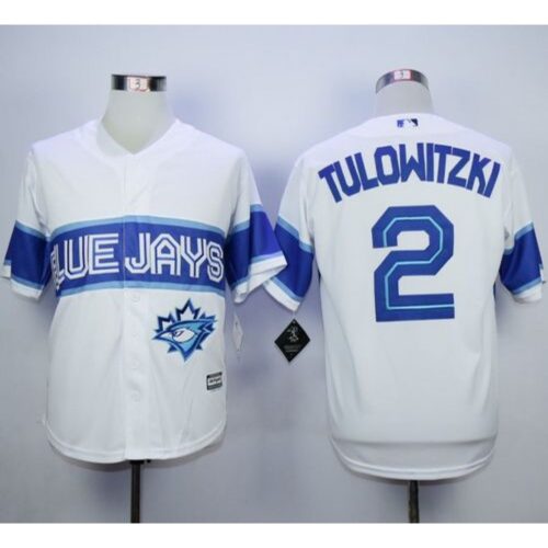 6863b11e4b86a_1 Blue Jays #2 Troy Tulowitzki White Exclusive New Cool Base Stitched MLB Jersey