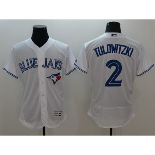 6863b128a1462_1 Blue Jays #2 Troy Tulowitzki White Flexbase Authentic Collection Stitched MLB Jersey