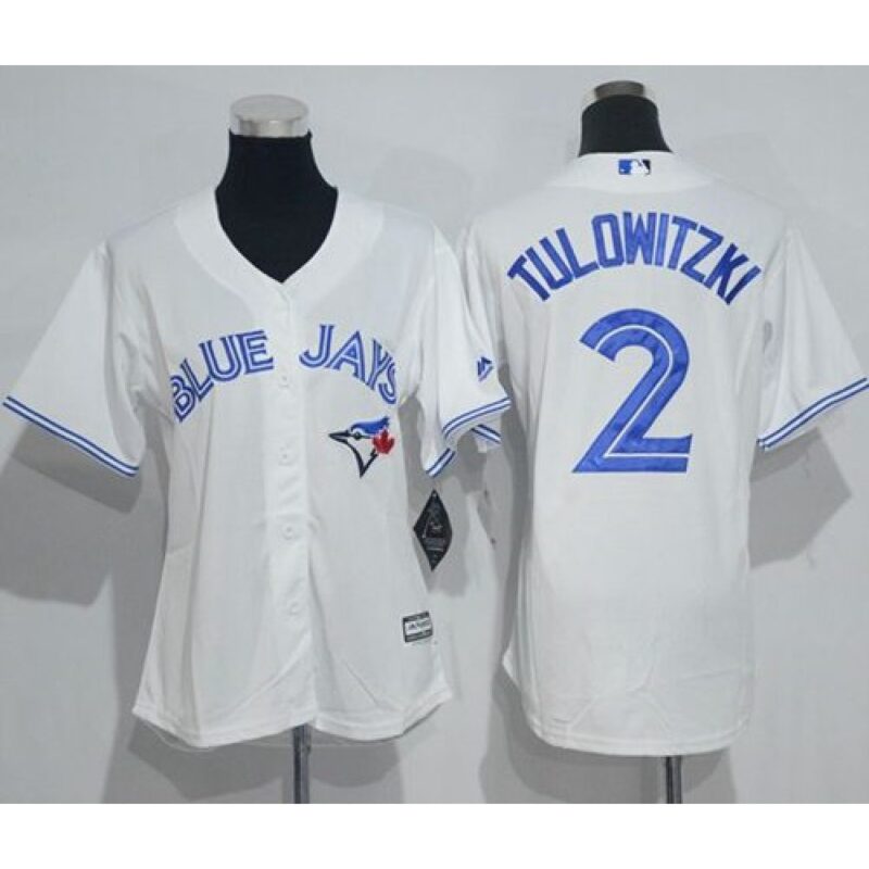6863b1336b9a1_1 Blue Jays #2 Troy Tulowitzki White Women's Home Stitched MLB Jersey