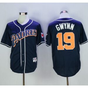 6863b1bf14a17_1 Padres #19 Tony Gwynn Navy Blue 1998 Turn Back The Clock Stitched MLB Jersey